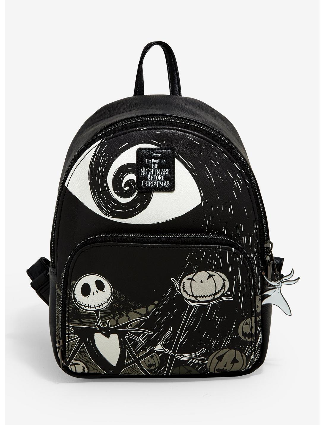 Loungefly The Nightmare Before Christmas Jack Spiral Hill Mini Backpack, , hi-res