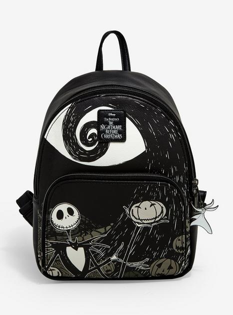 Loungefly The Nightmare Before Christmas Jack Spiral Hill Mini Backpack ...