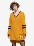 Harry Potter Hufflepuff Sweater Dress, YELLOW, hi-res