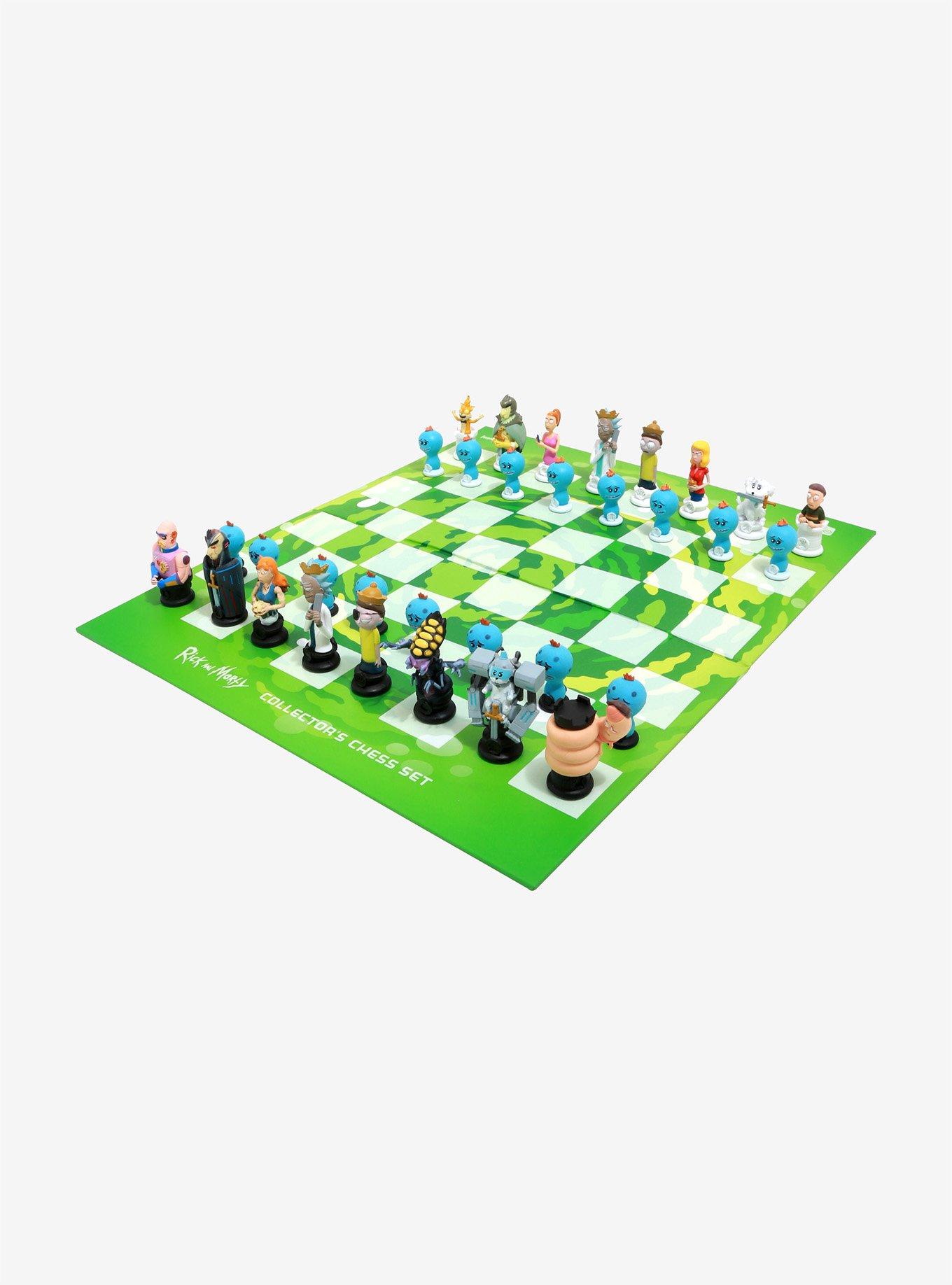 Rick And Morty Collector's Chess Set, , hi-res