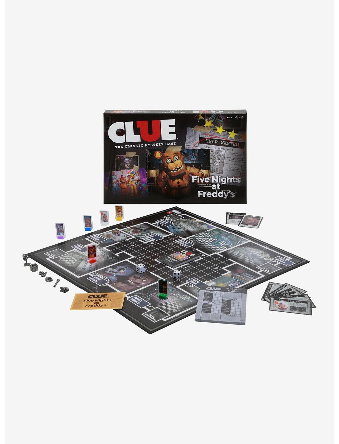 Clue: Five Nights At Freddy's Edition Board Game, , hi-res