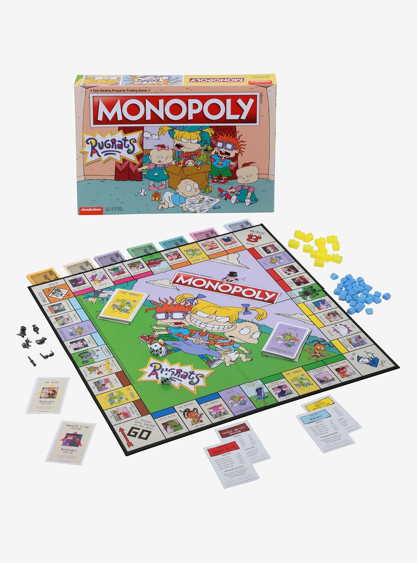 Rugrats Edition Monopoly Board Game