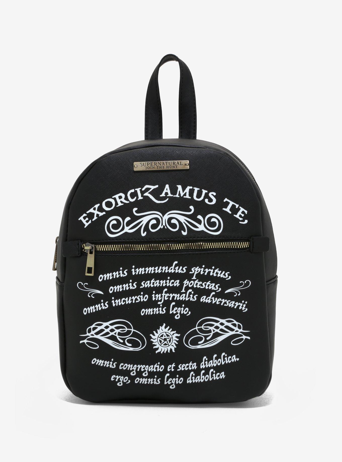 Supernatural Exorcism Incantation Mini Backpack, , hi-res