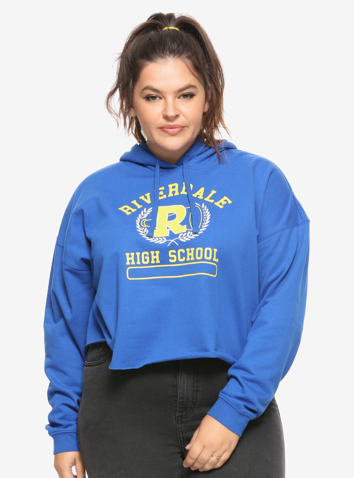 Riverdale Vixens Girls Crop Hoodie Plus Size, MULTI, hi-res