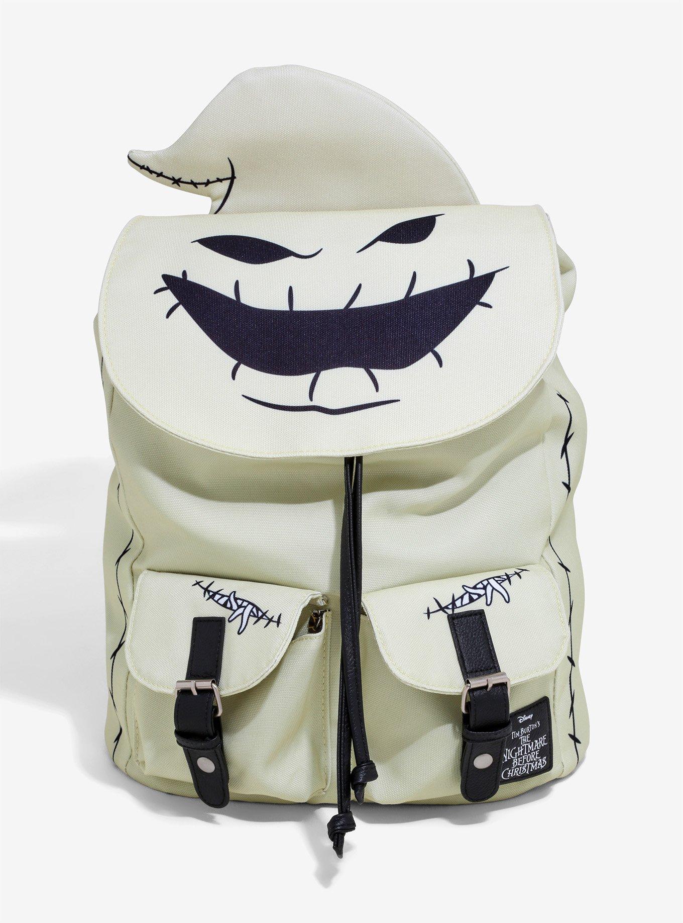 Loungefly The Nightmare Before Christmas Oogie Boogie Slouch Backpack ...