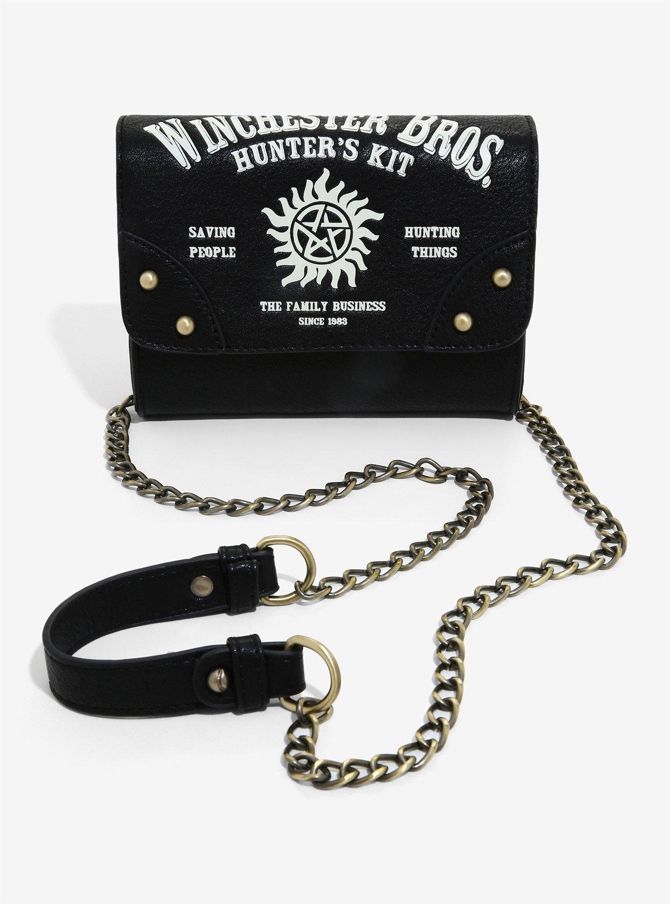 Supernatural Winchester Brothers Crossbody Bag, , hi-res