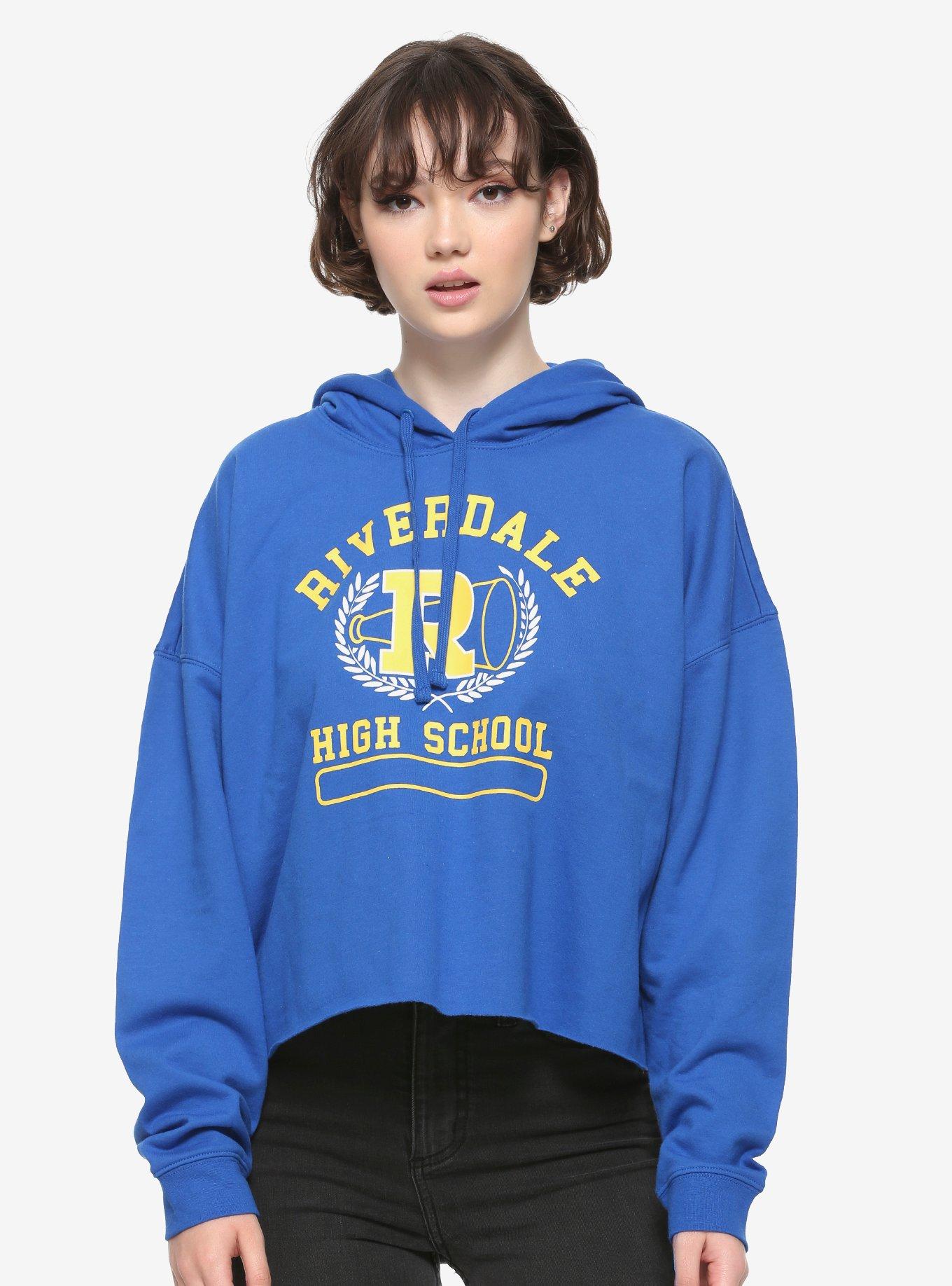 Riverdale Vixens Girls Crop Hoodie, MULTI, hi-res