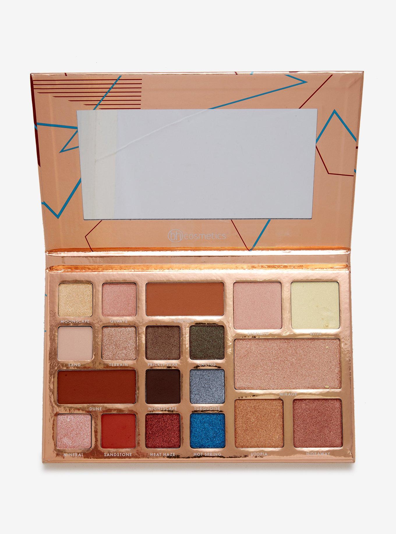 BH Cosmetics Desert Oasis Eyeshadow & Highlighter Palette, , hi-res