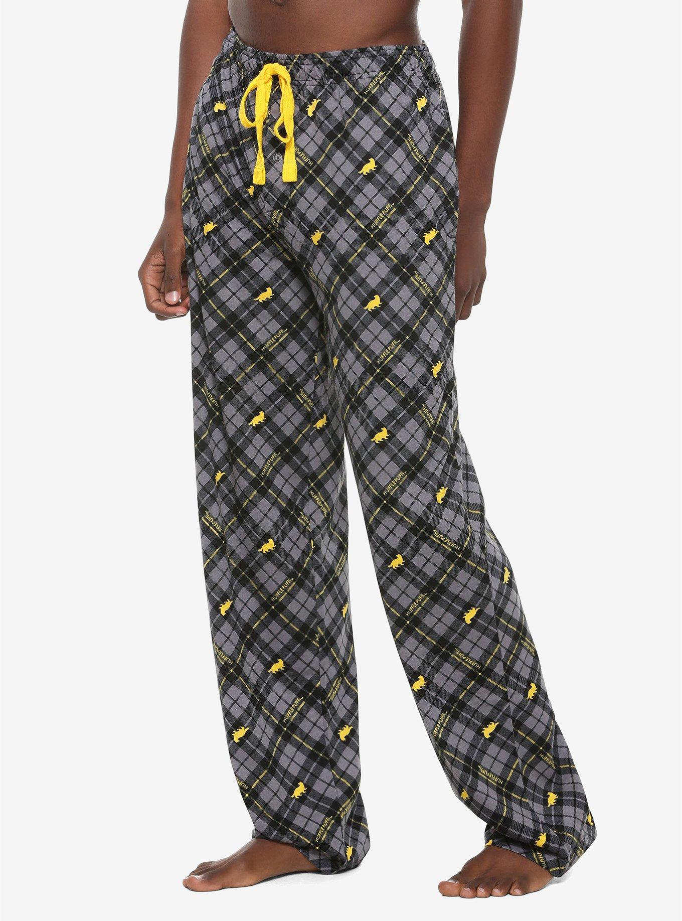 Harry Potter Hufflepuff Plaid Pajama Pants | Hot Topic