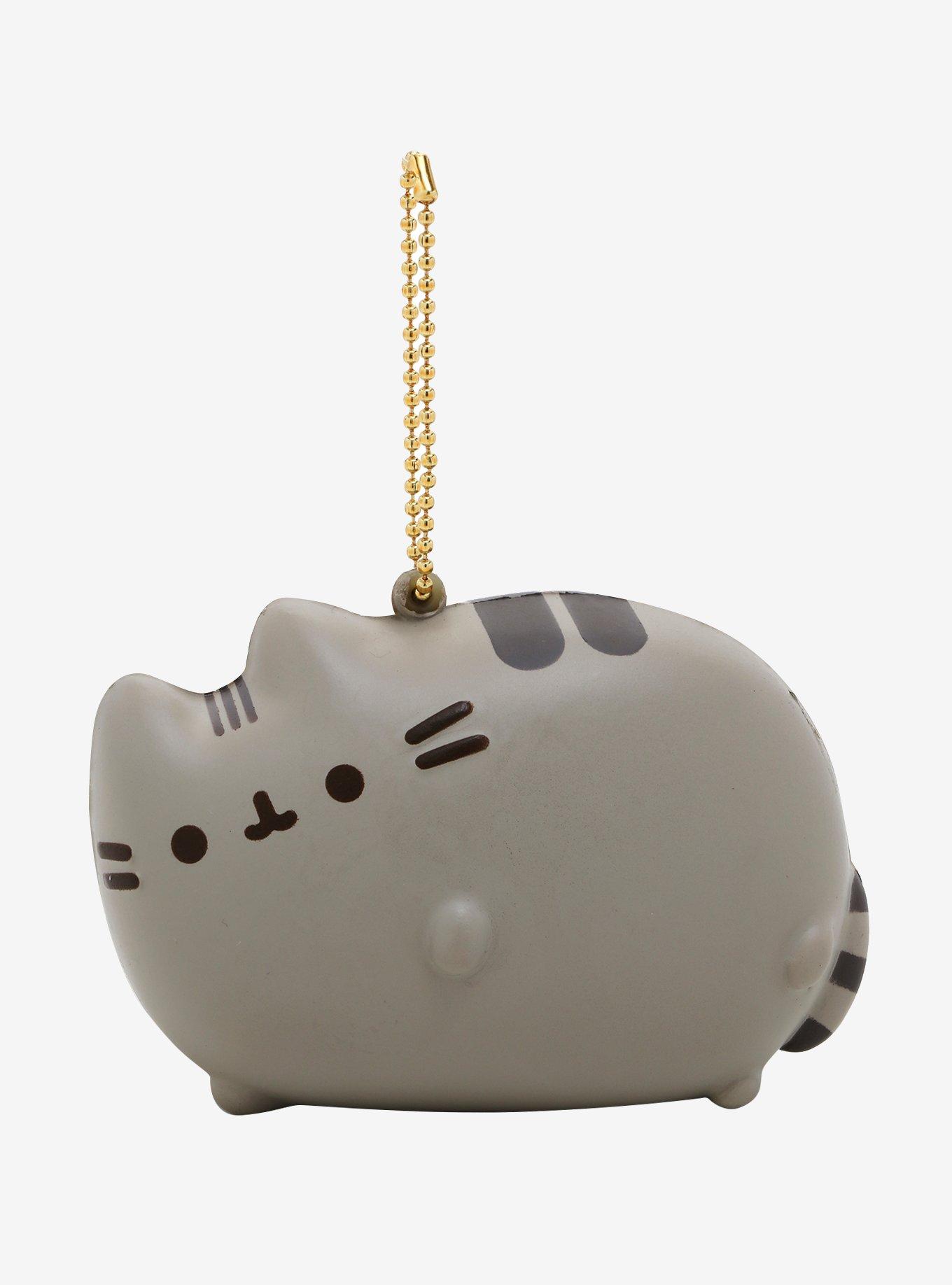 Pusheen Cat Belly Squishy Key Chain, , hi-res