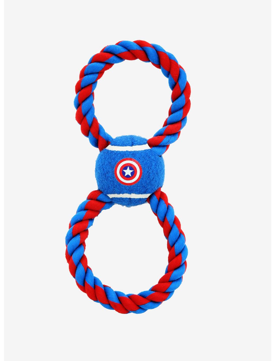 Marvel Captain America Rope Dog Toy, , hi-res