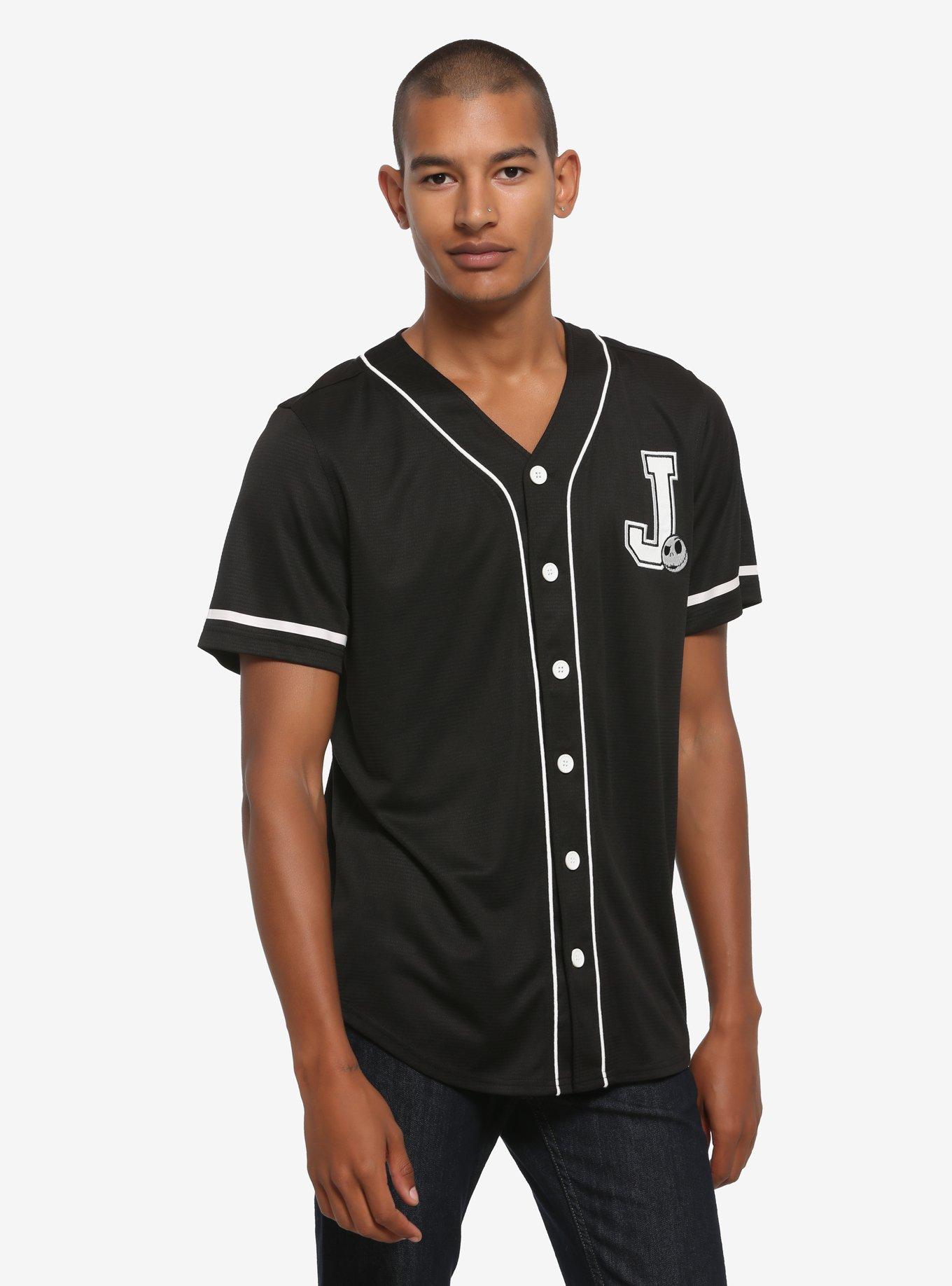 Dairy Queen Halloween Jack Skellington Nightmare Baseball Jersey