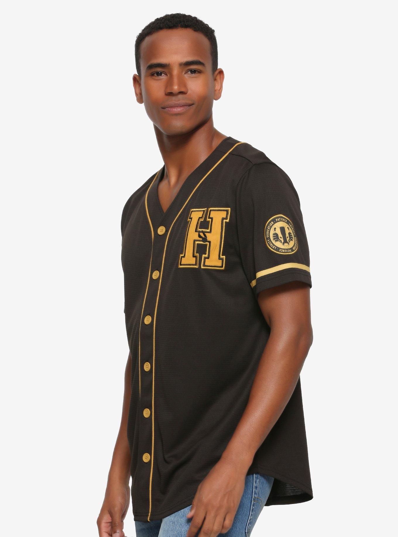 Personalized Hufflepuff House Harry Potter Baseball Jersey - Anime Ape