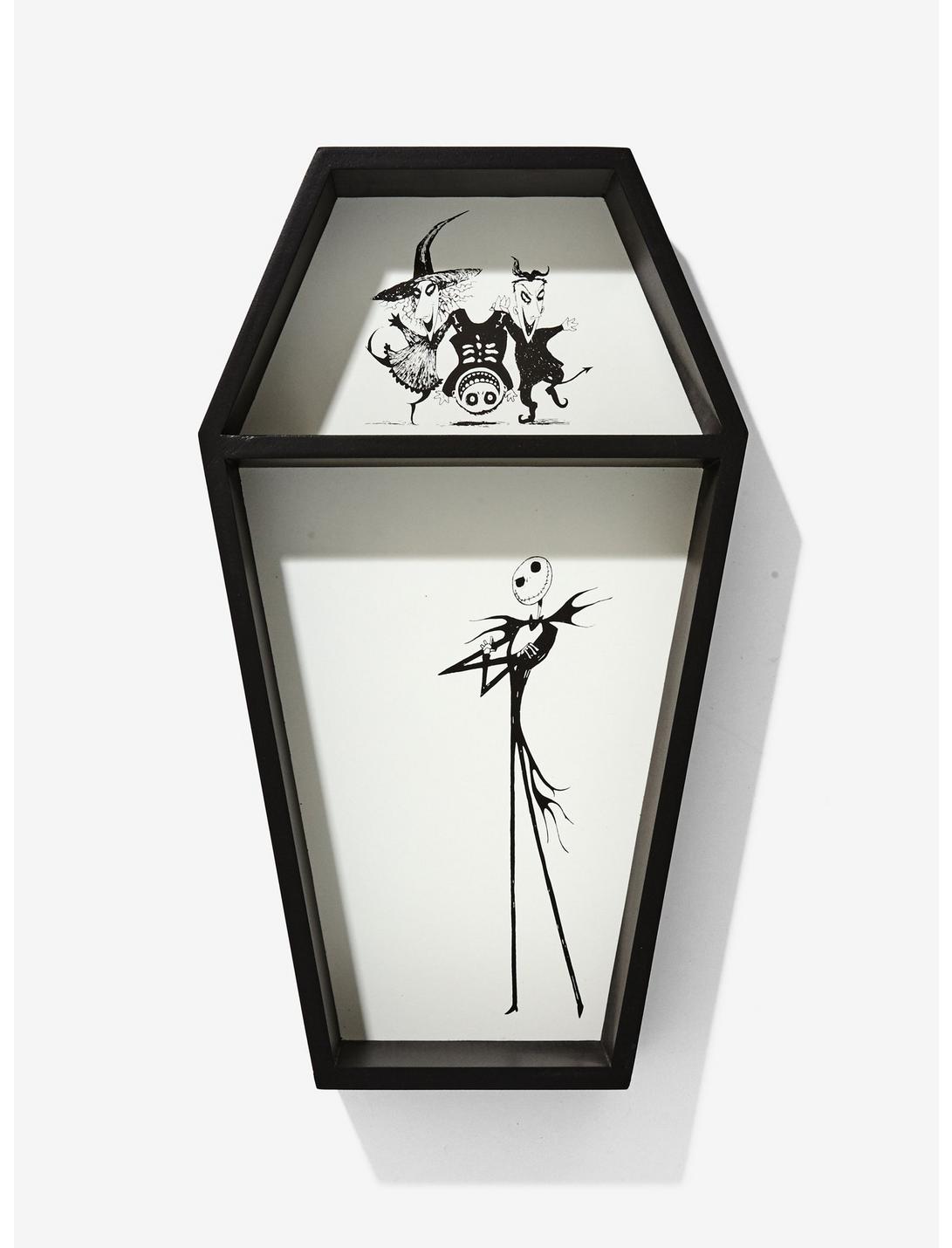 The Nightmare Before Christmas Coffin Characters Wall Shelf, , hi-res