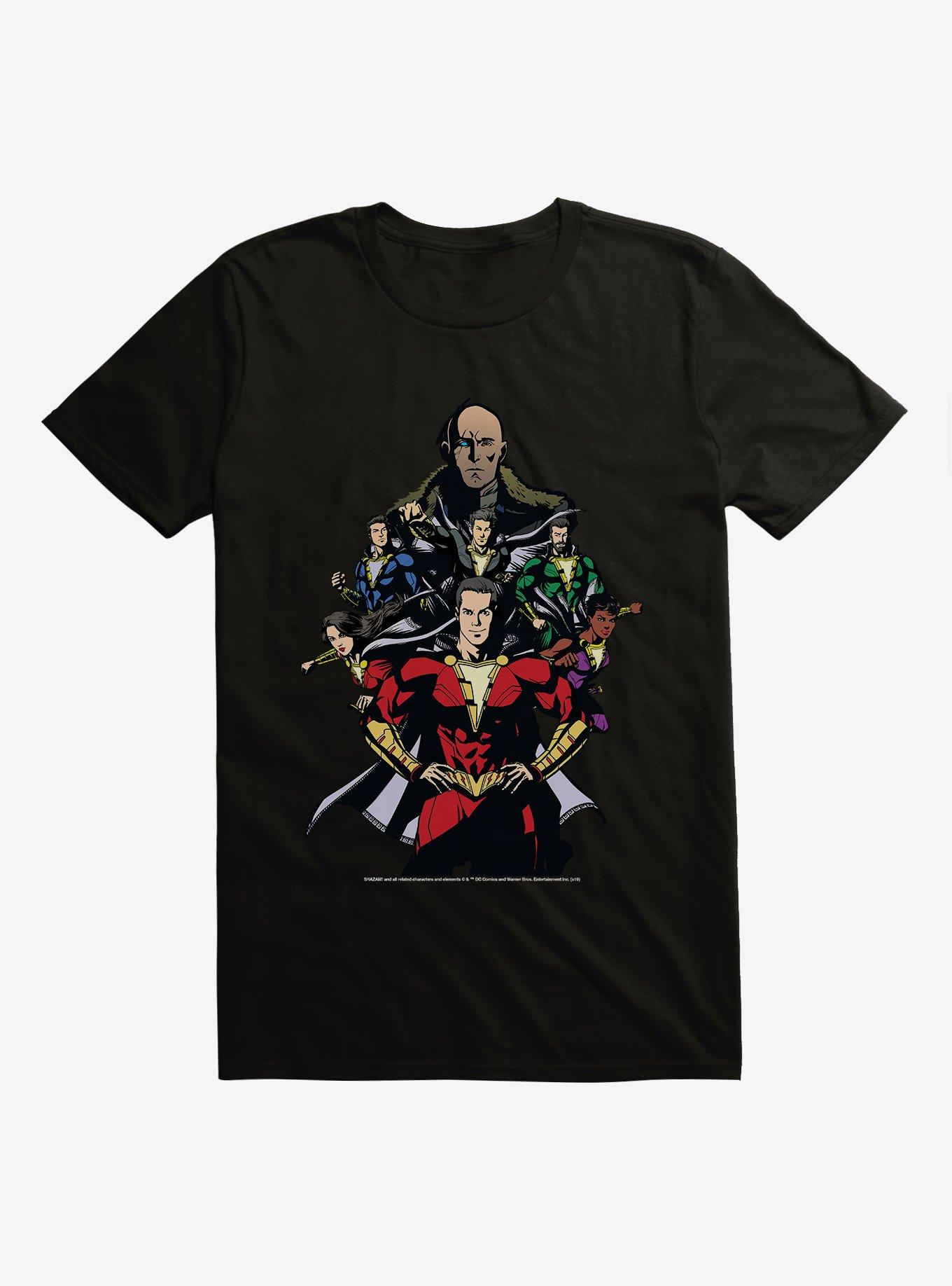 DC Comics Shazam! Group T-Shirt, , hi-res