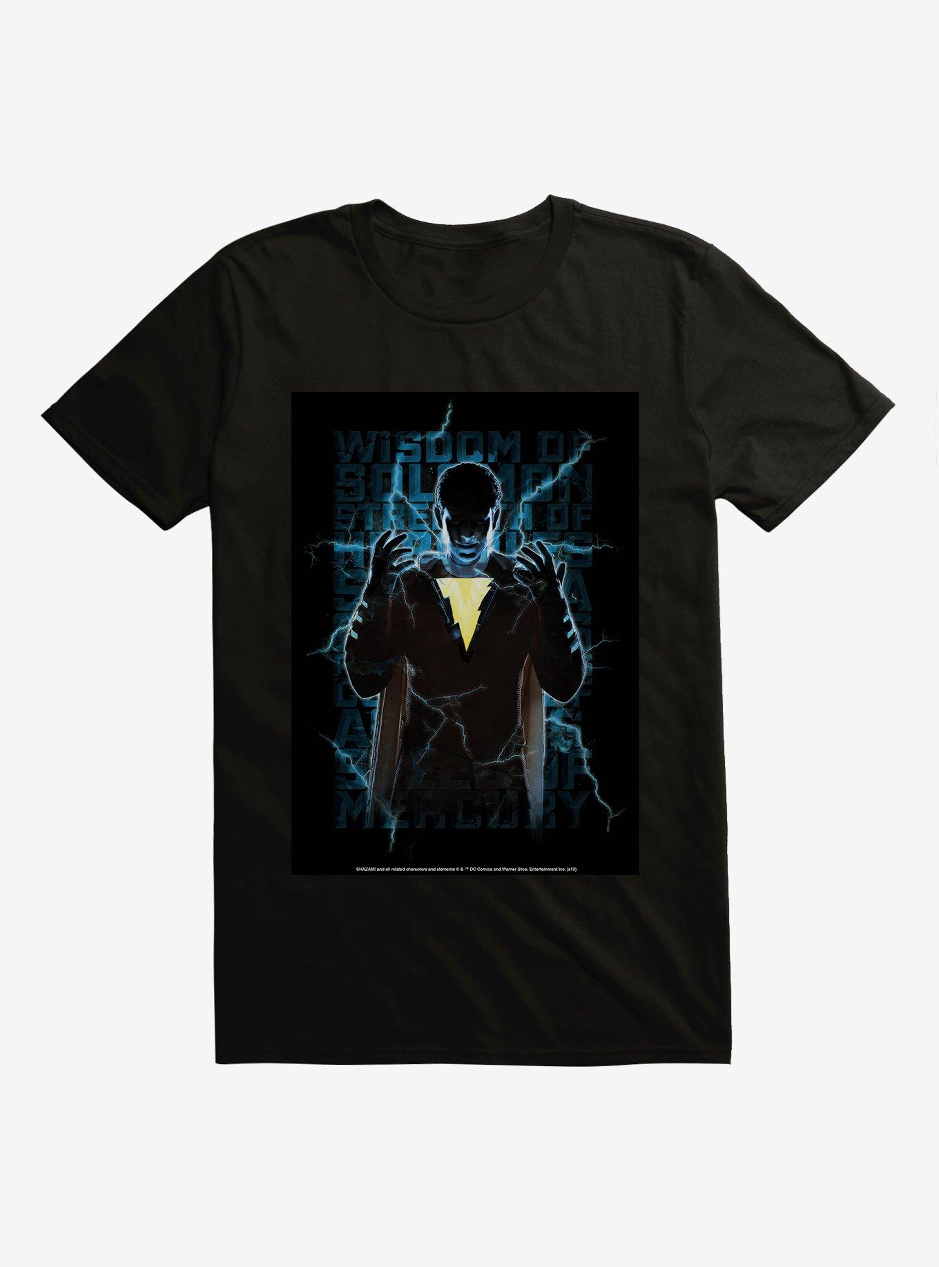 DC Comics Shazam! Billy Lightning T-Shirt, BLACK, hi-res