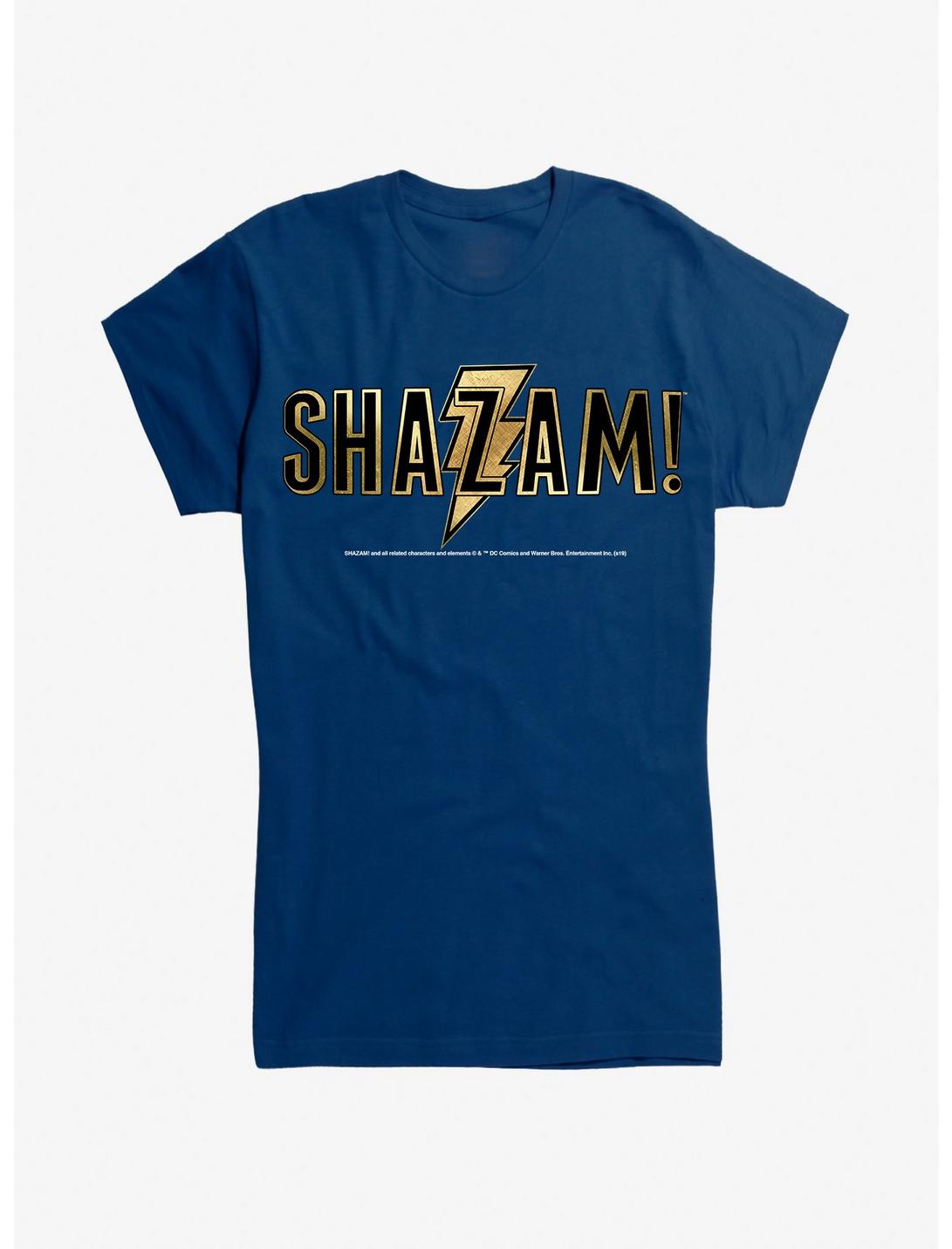 DC Comics Girls Shazam Gold Text Sweatshirt 