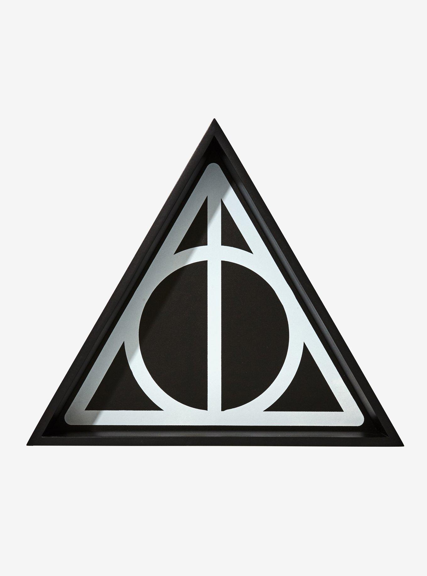 Harry Potter Deathly Hallows Symbol Wall Shelf, , hi-res