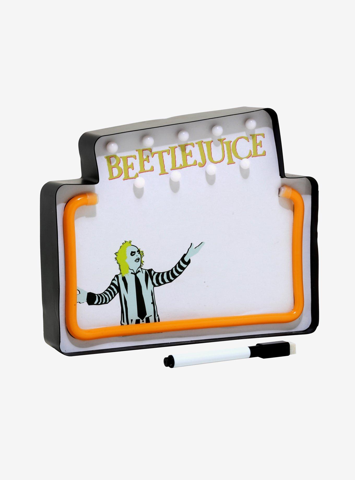 Beetlejuice Light-Up Dry Erase Board