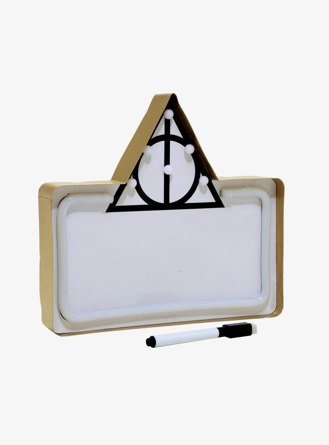 Harry Potter Deathly Hallows Light-Up Dry Erase Board, , hi-res