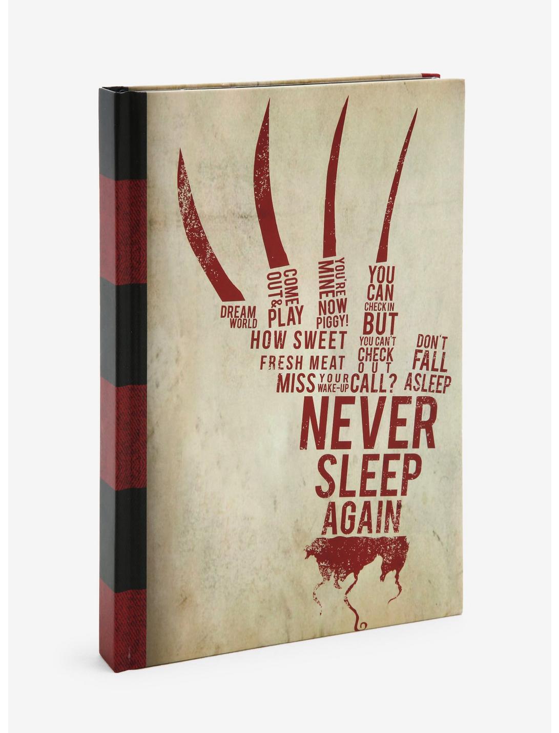 A Nightmare On Elm Street Freddy Krueger Glove Hardcover Ruled Journal, , hi-res