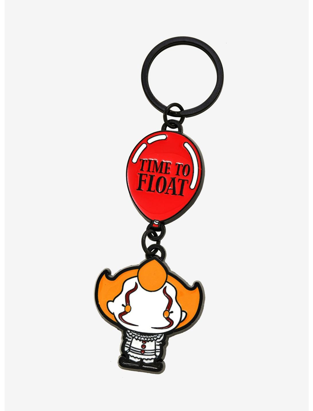 IT Pennywise Chibi Enamel Keychain - BoxLunch Exclusive, , hi-res