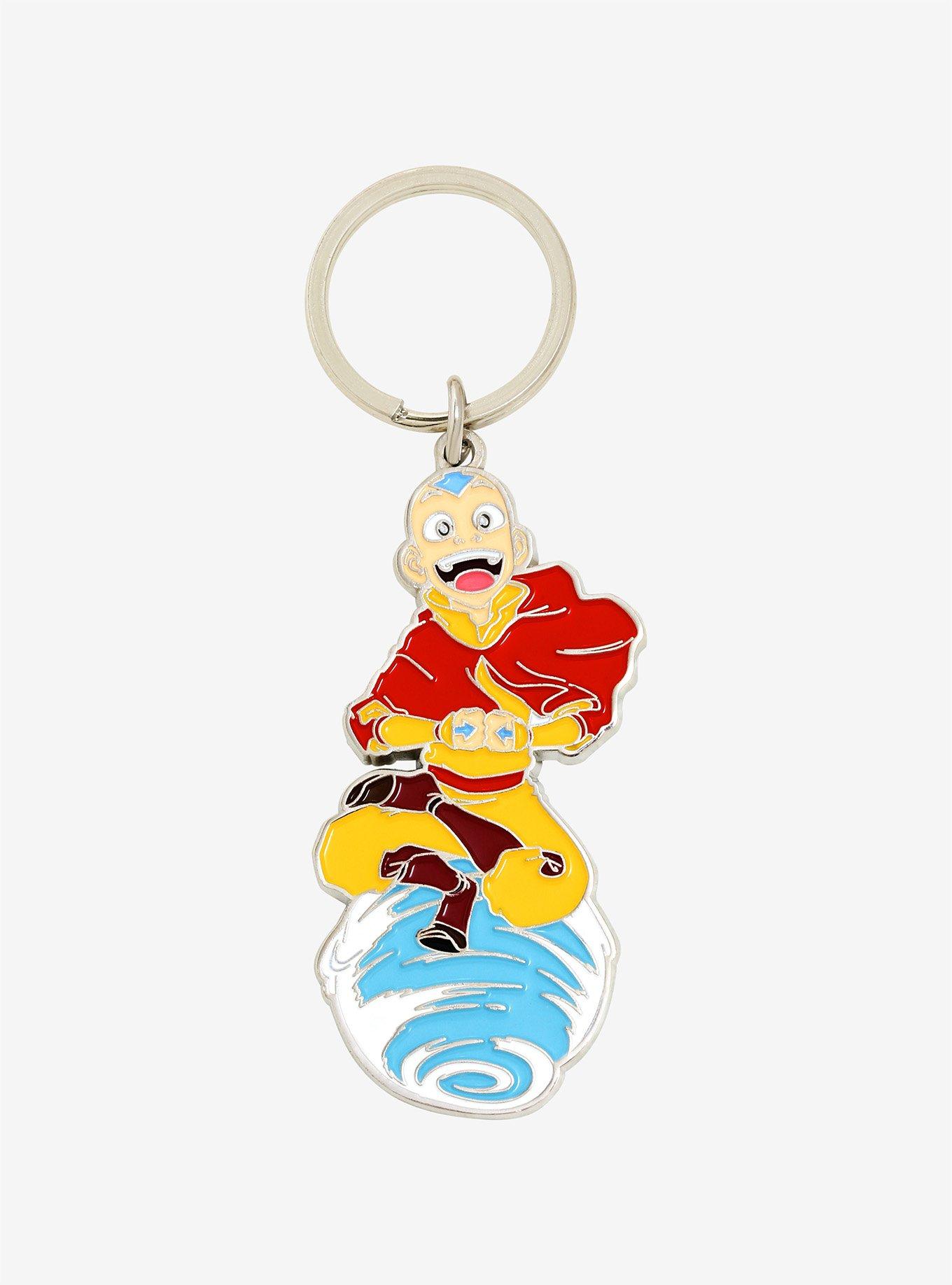 Avatar: The Last Airbender Wind Power Enamel Keychain - BoxLunch Exclusive, , hi-res