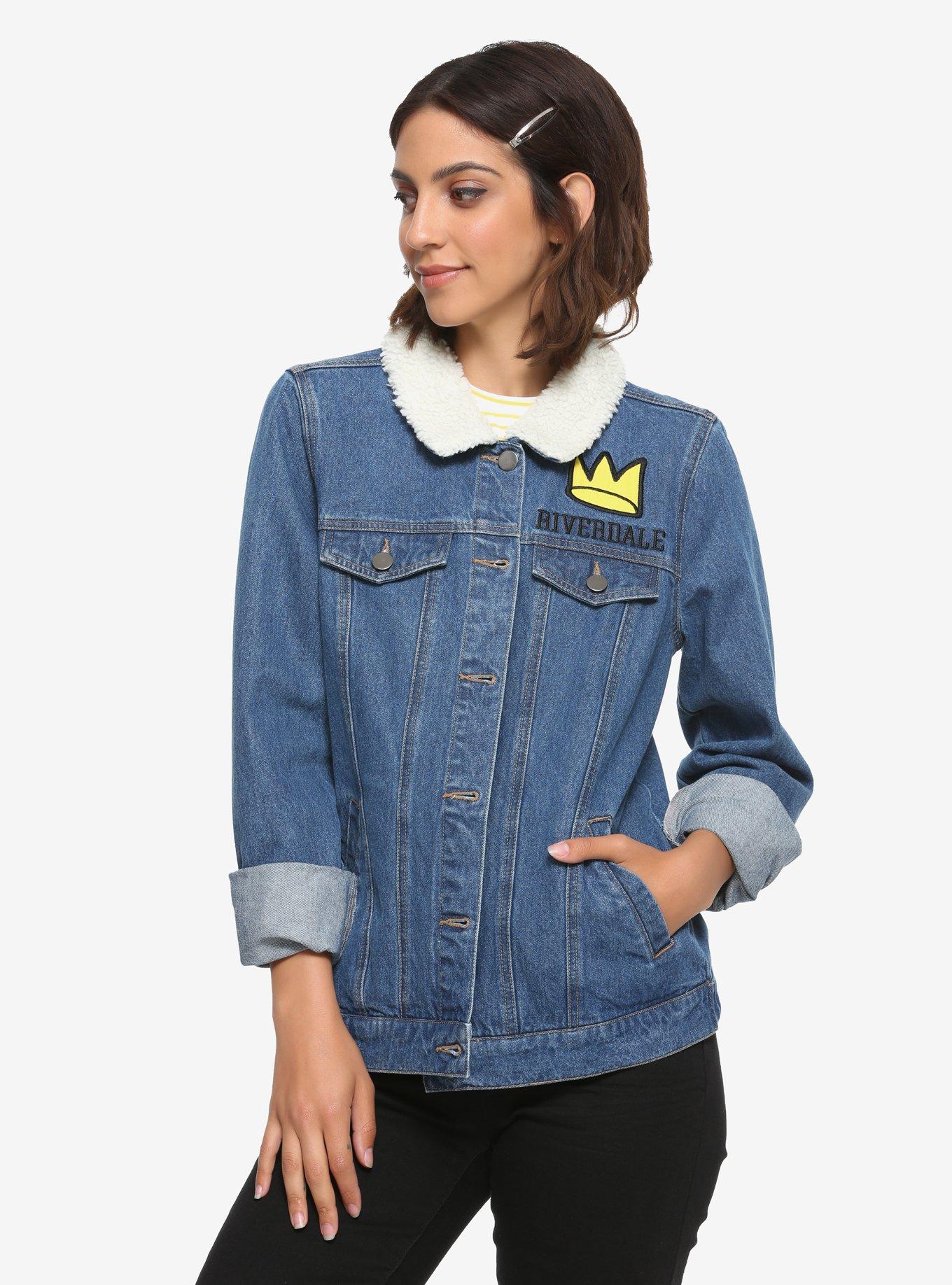 Riverdale Jughead Girls Denim Jacket, MULTI, hi-res