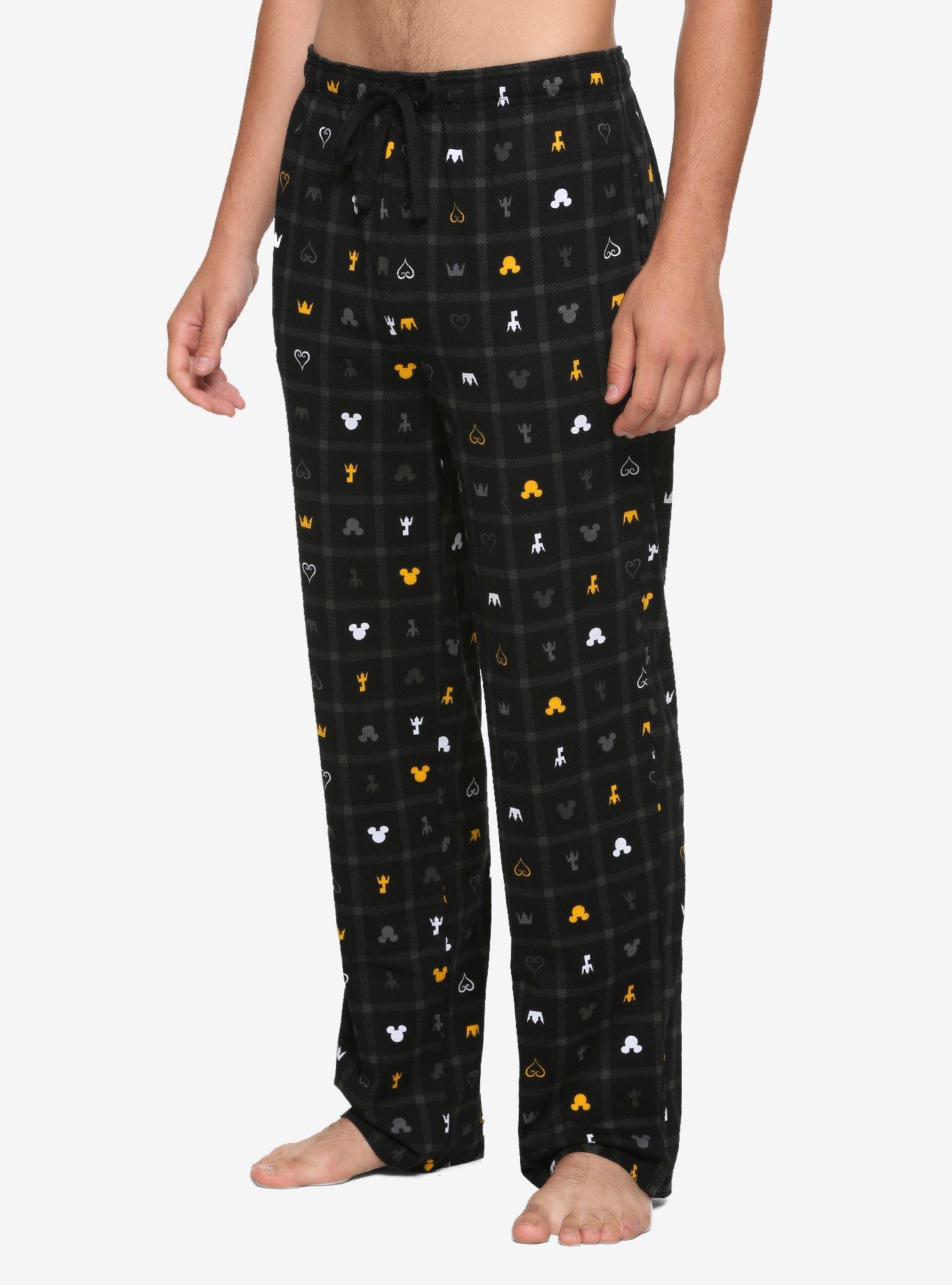 Disney Kingdom Hearts Icon Grid Pajama Pants