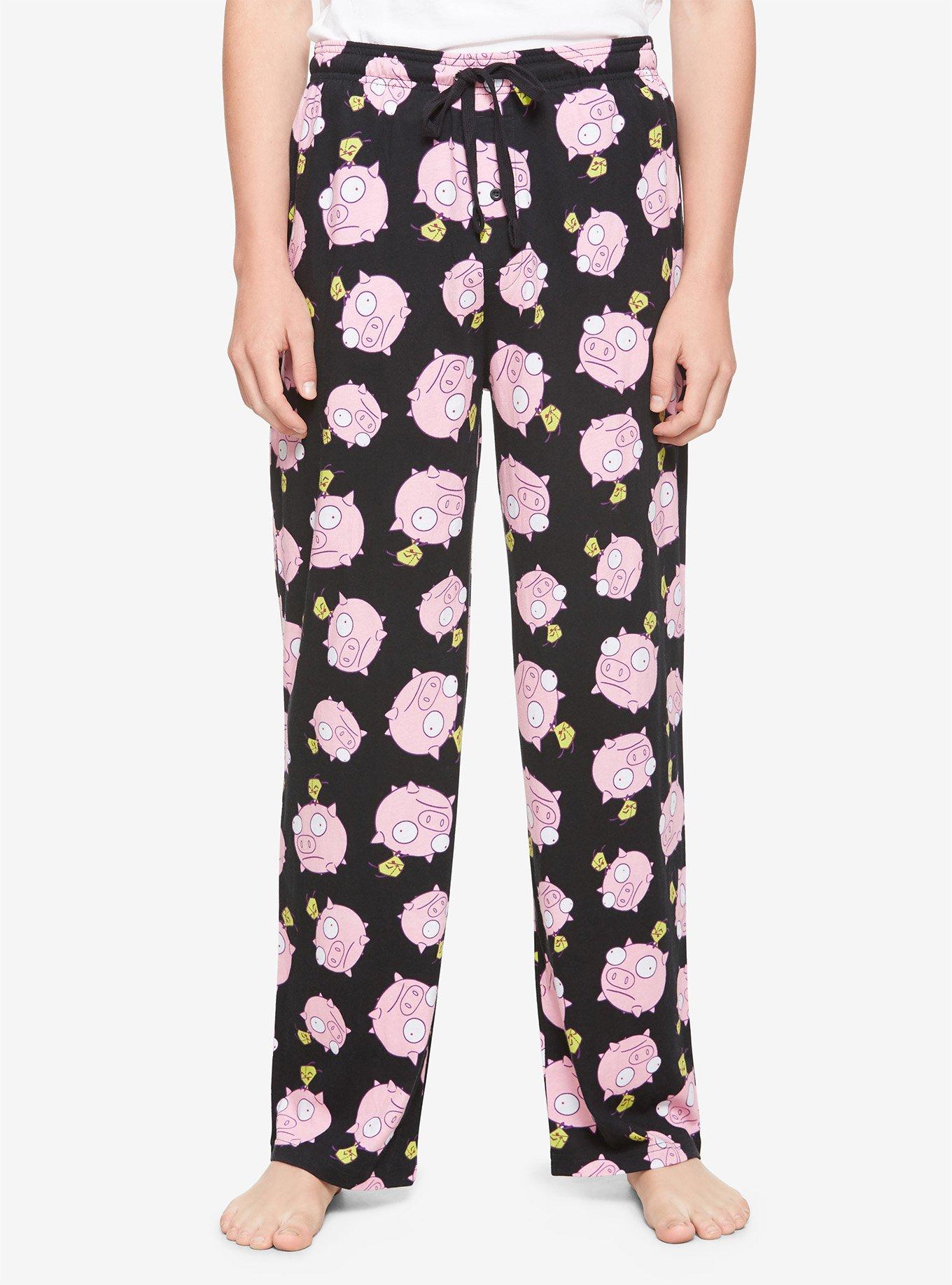 Invader Zim GIR Pig Pajama Pants, Hot Topic