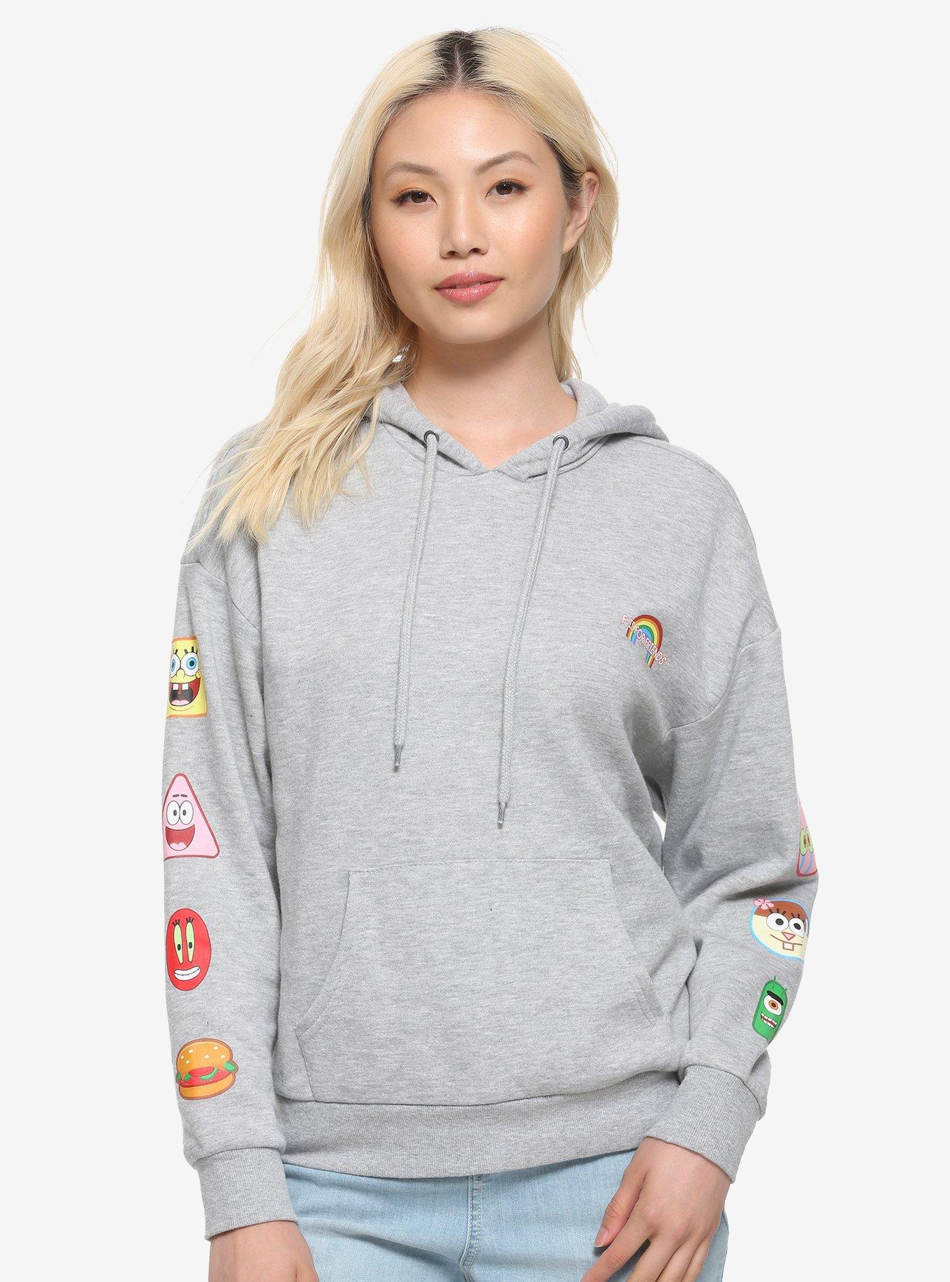 SpongeBob SquarePants Character Icons Girls Hoodie | Hot Topic