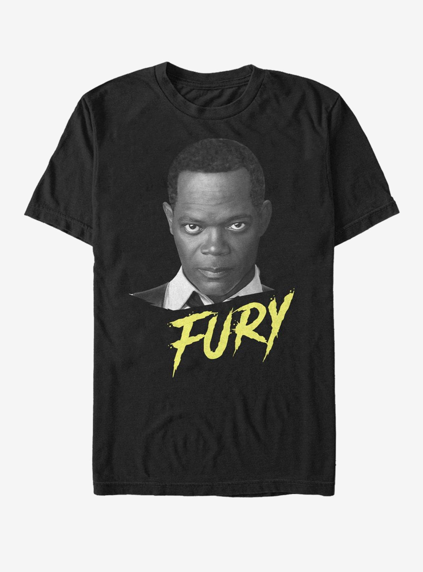 Marvel Captain Marvel Grey Fury T-Shirt, , hi-res