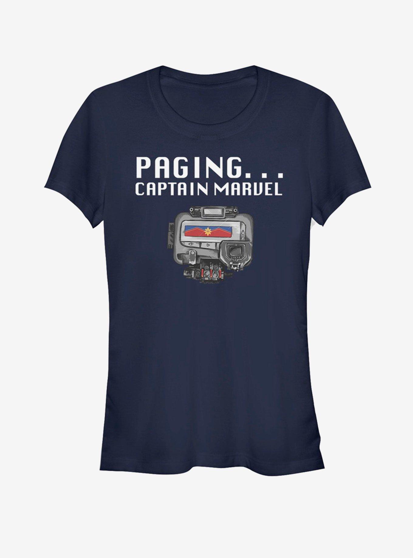 Marvel Captain Marvel Universal Pager Girls T-Shirt, , hi-res