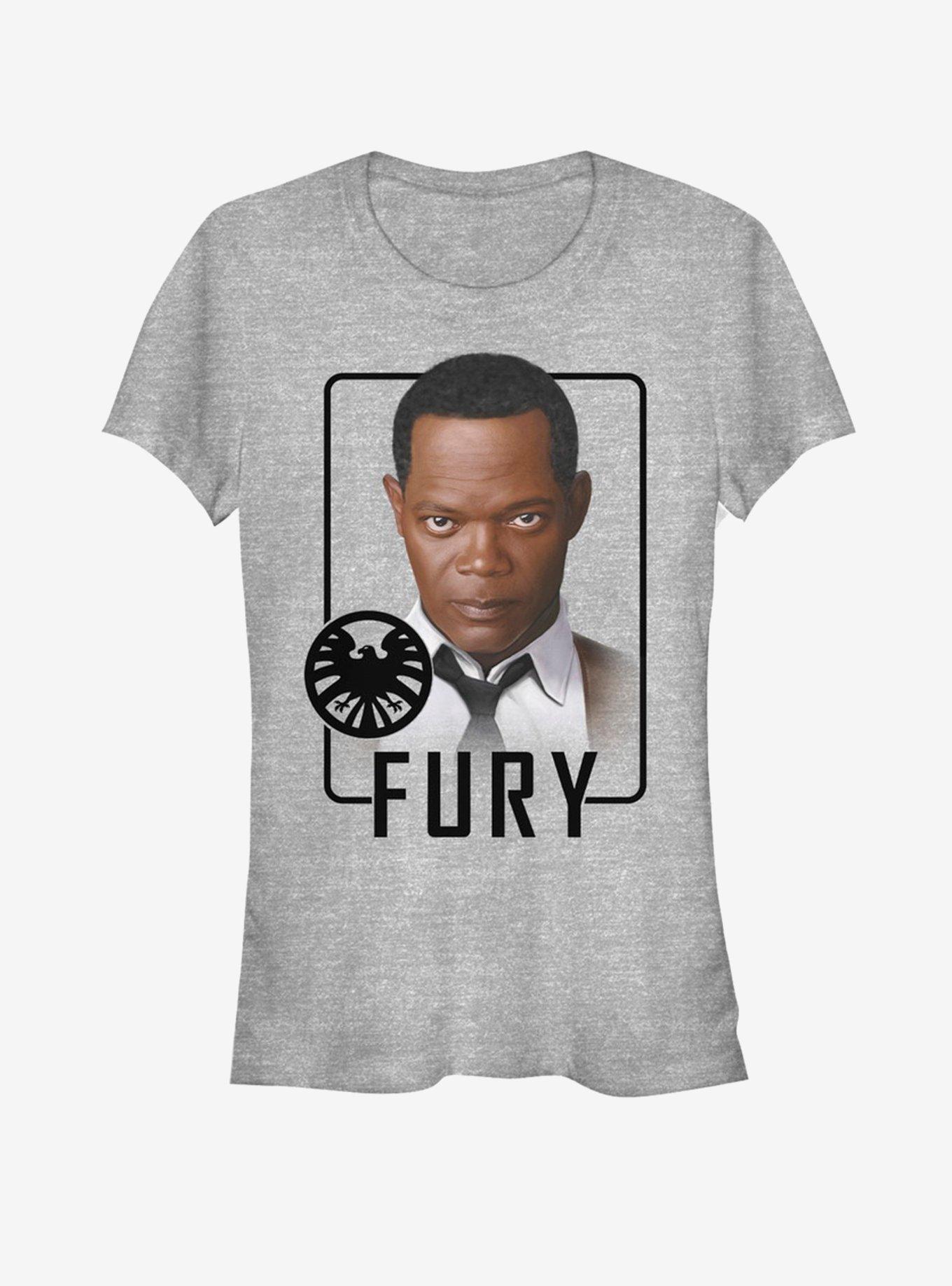 Marvel Captain Marvel Fury ID Girls T-Shirt, , hi-res