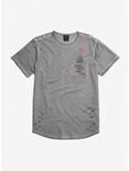 IT Chapter Two Pennywise Destructed Oil Wash Pocket T-Shirt, MULTI, hi-res
