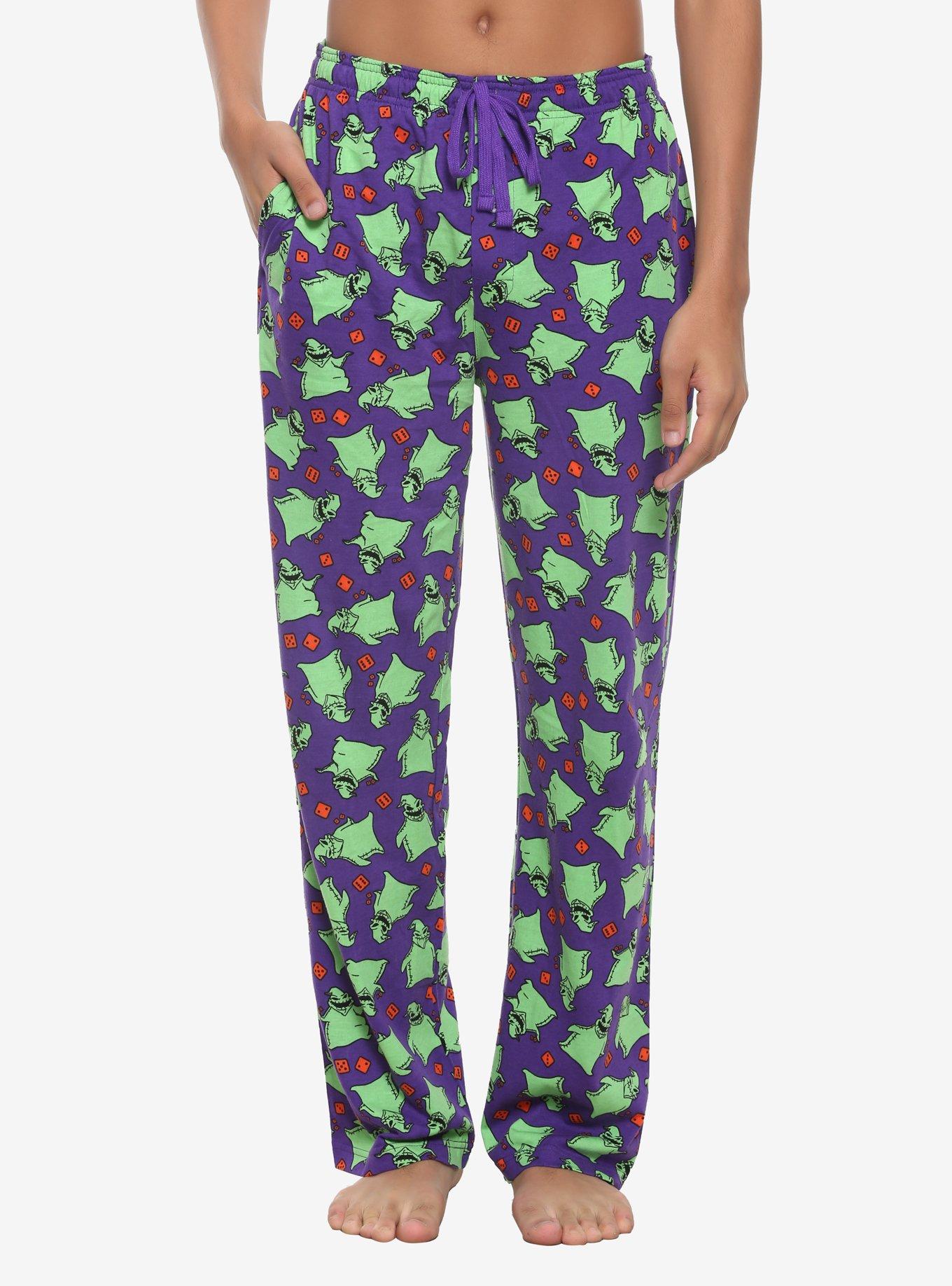 The Nightmare Before Christmas Oogie's Boys Masks Girls Pajama Pants Plus  Size, Hot Topic