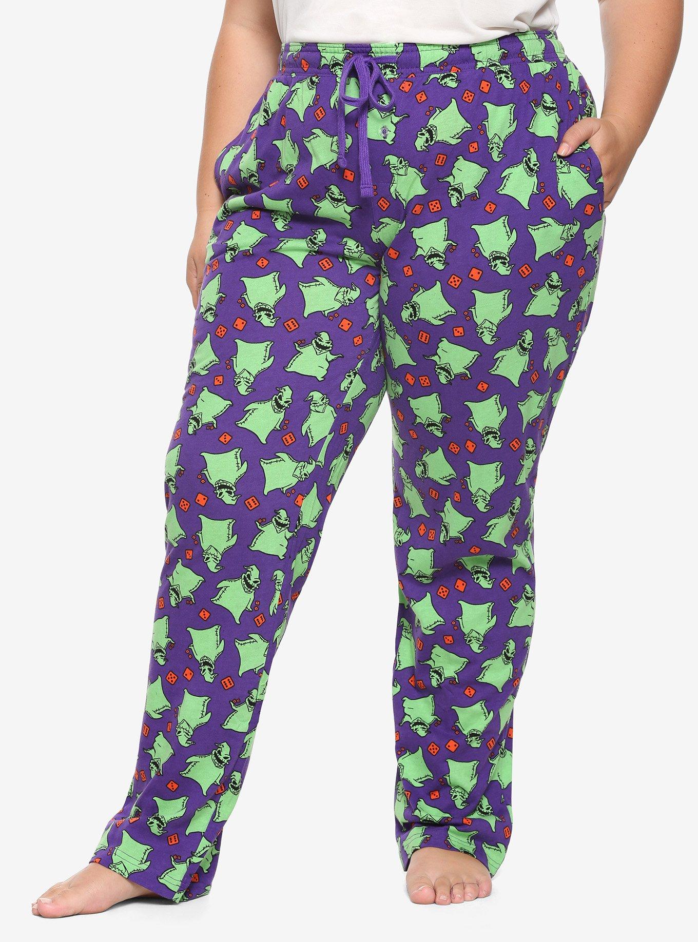 The Nightmare Before Christmas Oogie Boogie Girls Pajama Pants Plus Size, MULTI, hi-res