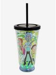 Rick and Morty Light-Up Tumbler - BoxLunch Exclusive, , hi-res