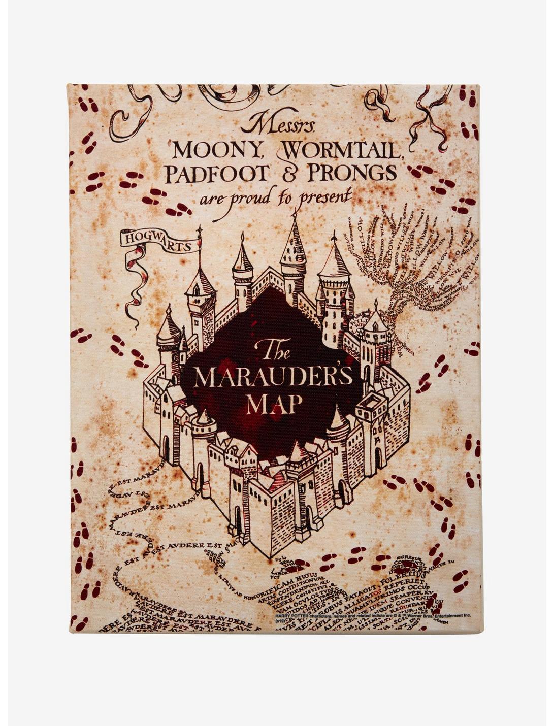 Harry Potter Marauder's Map Mini Canvas Wall Art, , hi-res
