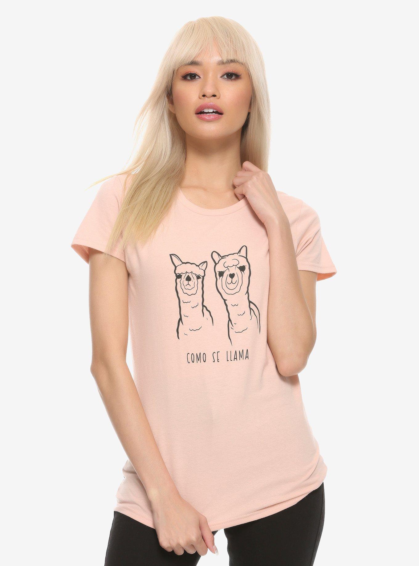 Como Se Llama Girls T-Shirt, PALE BLUSH, hi-res