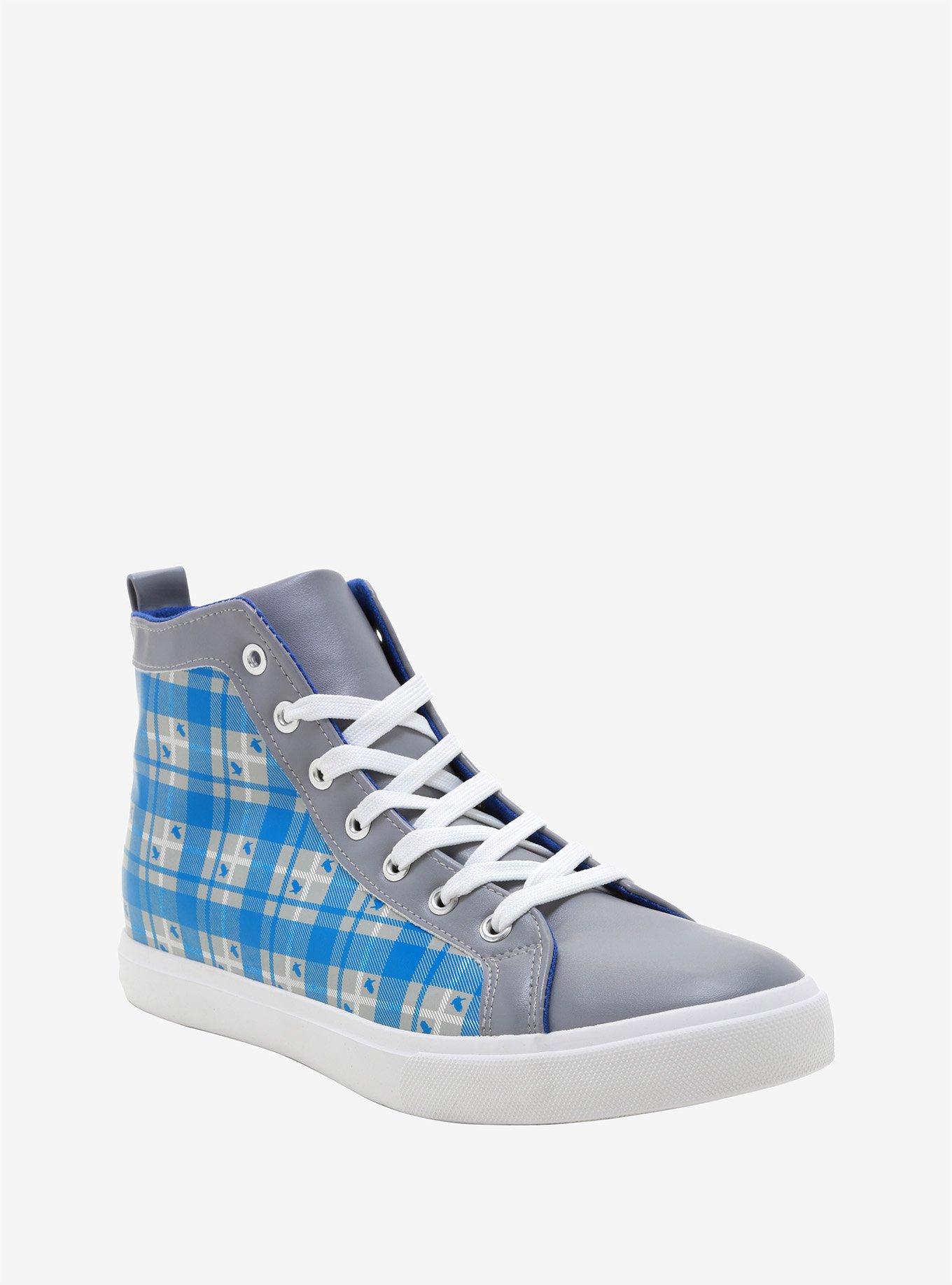 Harry Potter Ravenclaw Plaid Hi-Top Sneakers, MULTI, hi-res