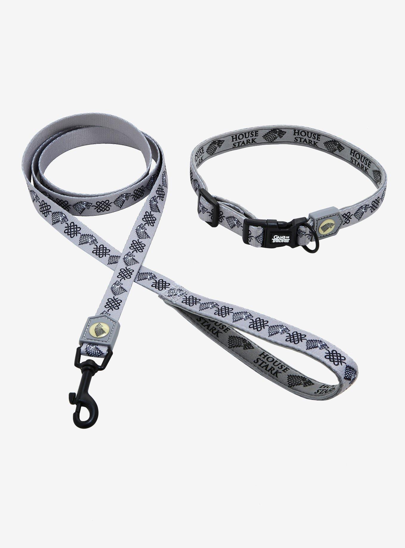 Game Of Thrones House Stark Dog Collar Leash Set Hot Topic