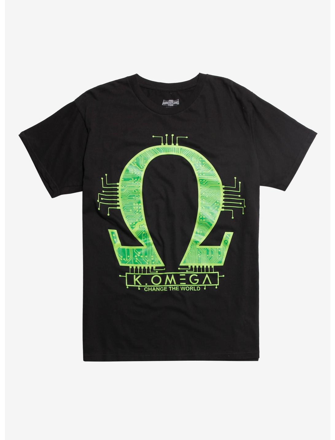 Kenny Omega Circuitry T-Shirt, GREEN, hi-res