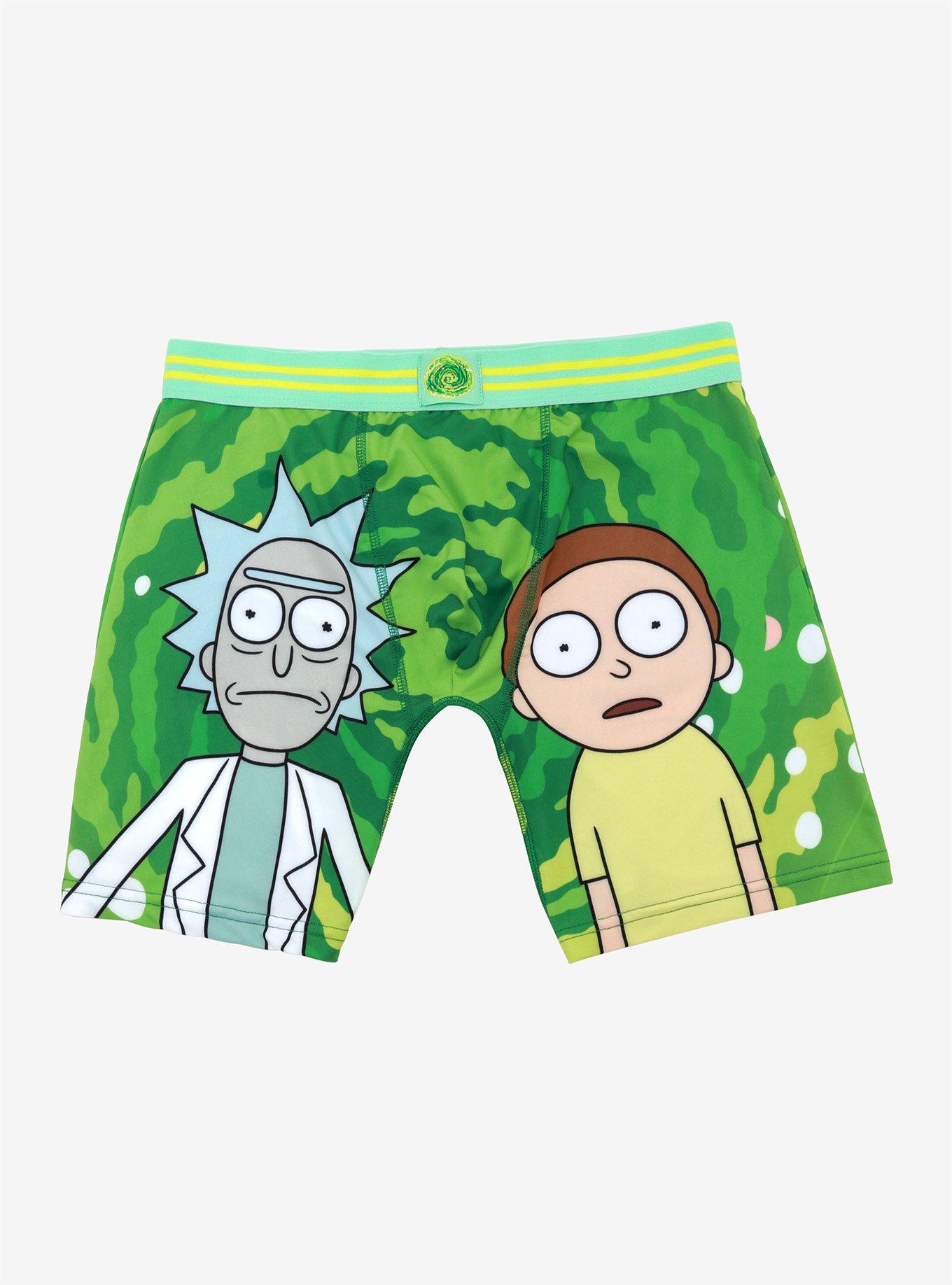 Rick And Morty Portal Boxer Briefs, MULTI, hi-res