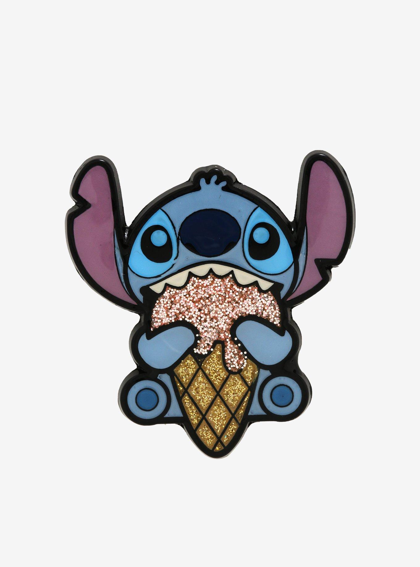 Lilo and Stitch in sunglasses with ice cream cones pin from our Pins  collection, Disney collectibles and memorabilia