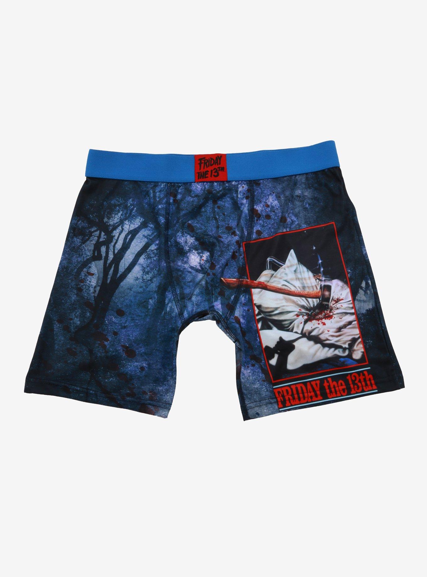 Friday The 13th Axe Boxer Briefs, MULTI, hi-res