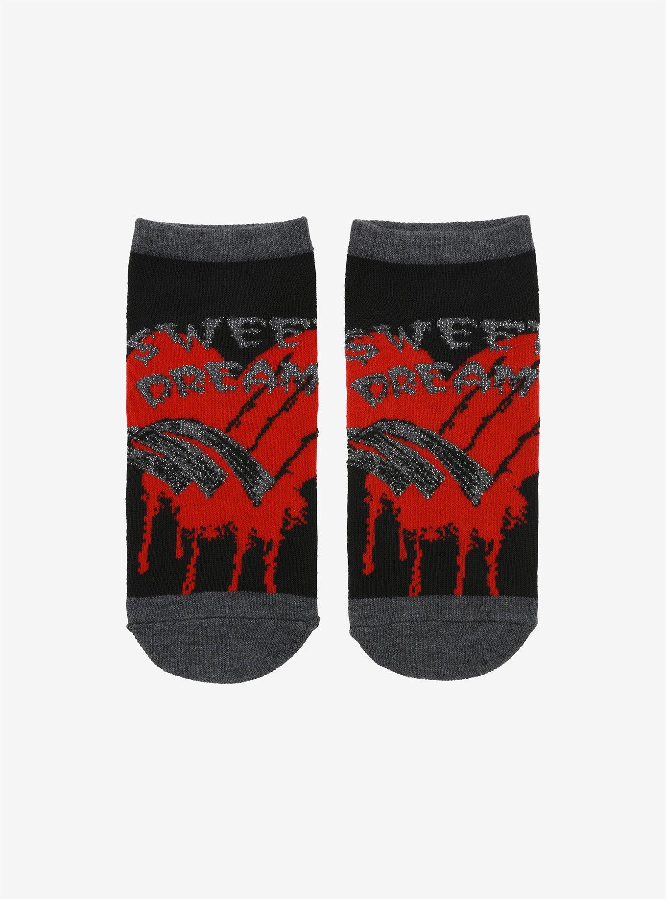 A Nightmare On Elm Street Sweet Dreams No-Show Socks, , hi-res