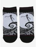 The Nightmare Before Christmas Jack Spiral Hill No-Show Socks, , hi-res