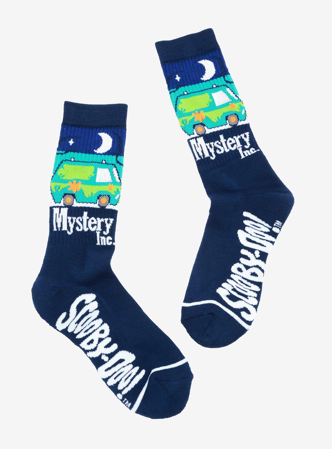 Scooby-Doo Mystery Machine Crew Socks, , hi-res