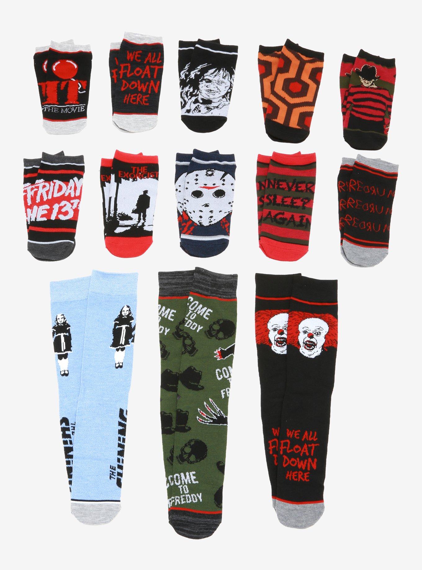 13 Scary Days Of Socks Gift Set Hot Topic